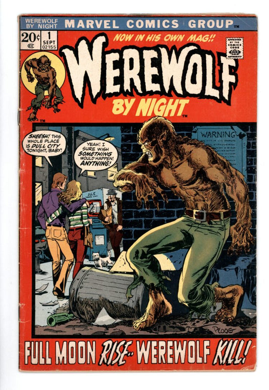 Werewolf By Night #1  VG-