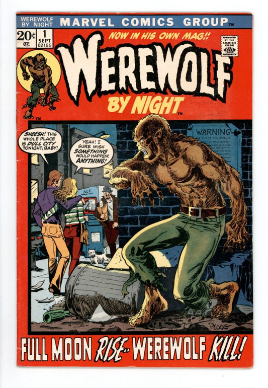 Werewolf By Night #1  VG