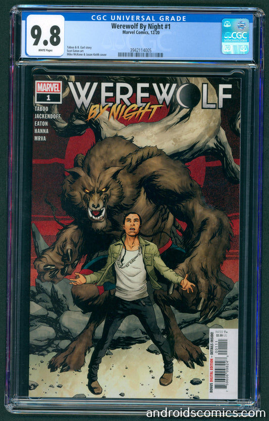 Werewolf By Night #1  CGC 9.8  1st App. of Jake Gomez