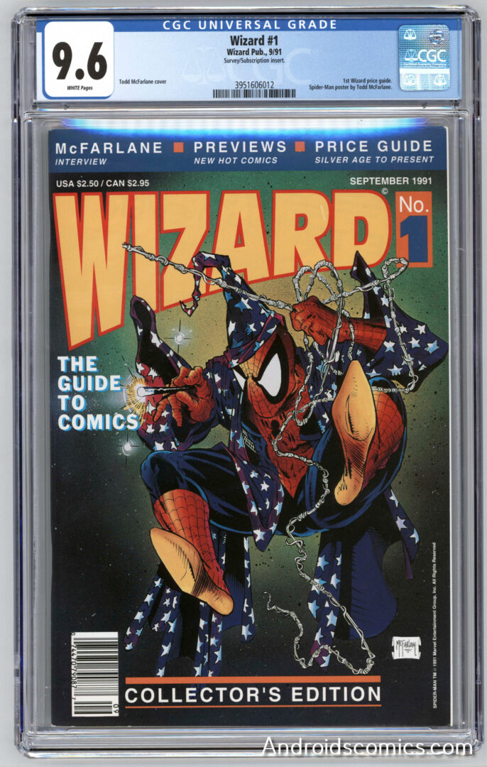 Wizard #1  CGC 9.6