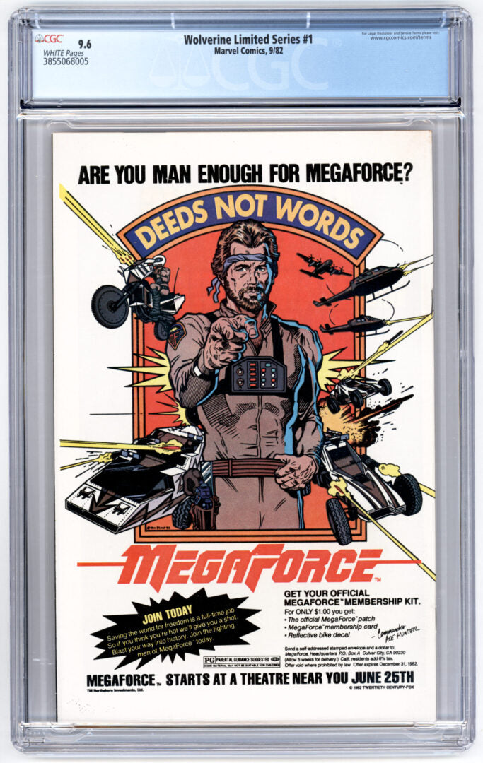Wolverine #1 CGC 9.6