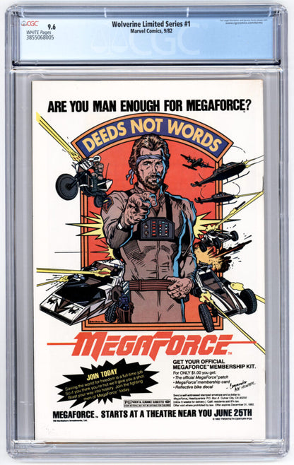Wolverine #1 CGC 9.6