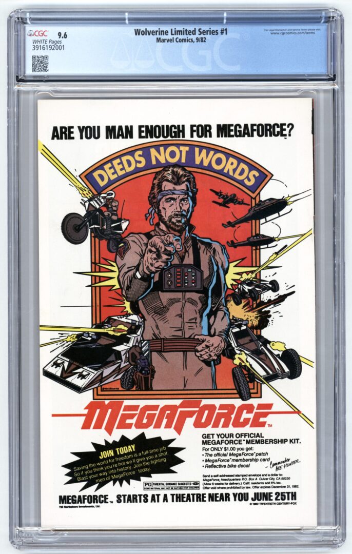 Wolverine #1  CGC 9.6