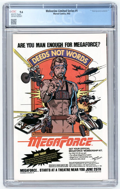 Wolverine #1  CGC 9.6