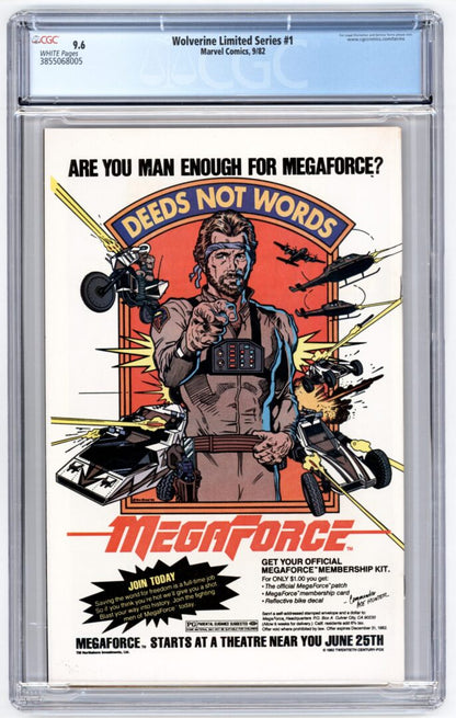 Wolverine #1  CGC 9.6