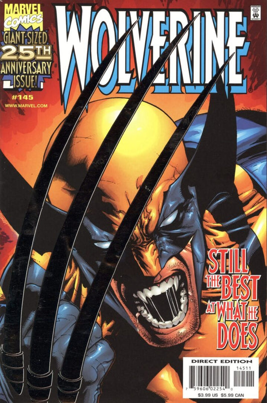 Wolverine #145  NM-  Wolverine regains Adamantium bones