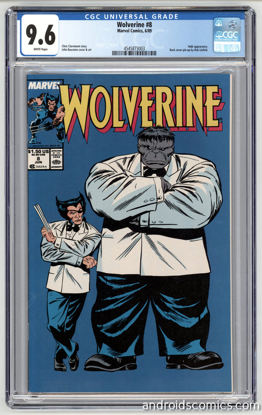 Wolverine #8  CGC 9.6