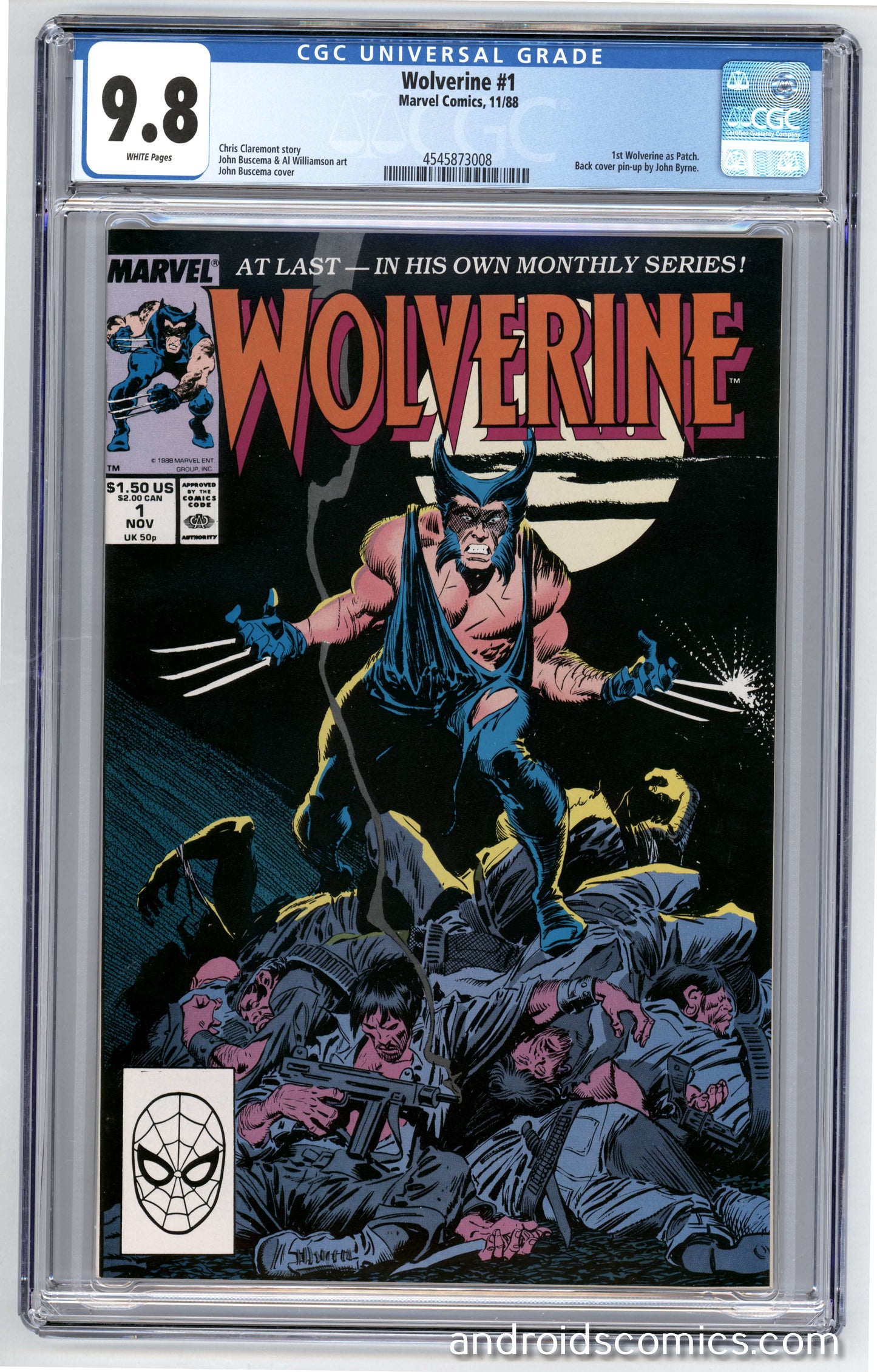 Wolverine #1  CGC 9.8
