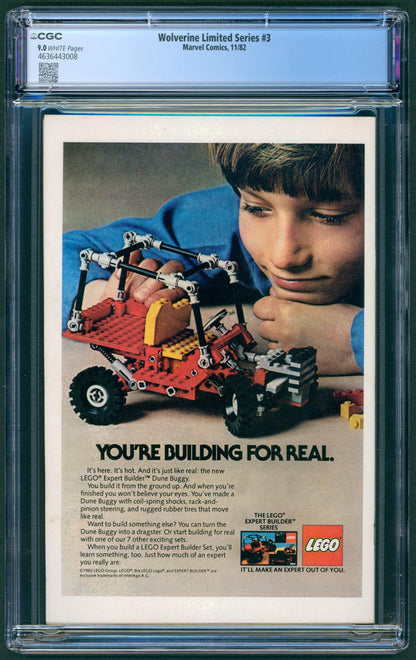 Wolverine #3  CGC 9.0