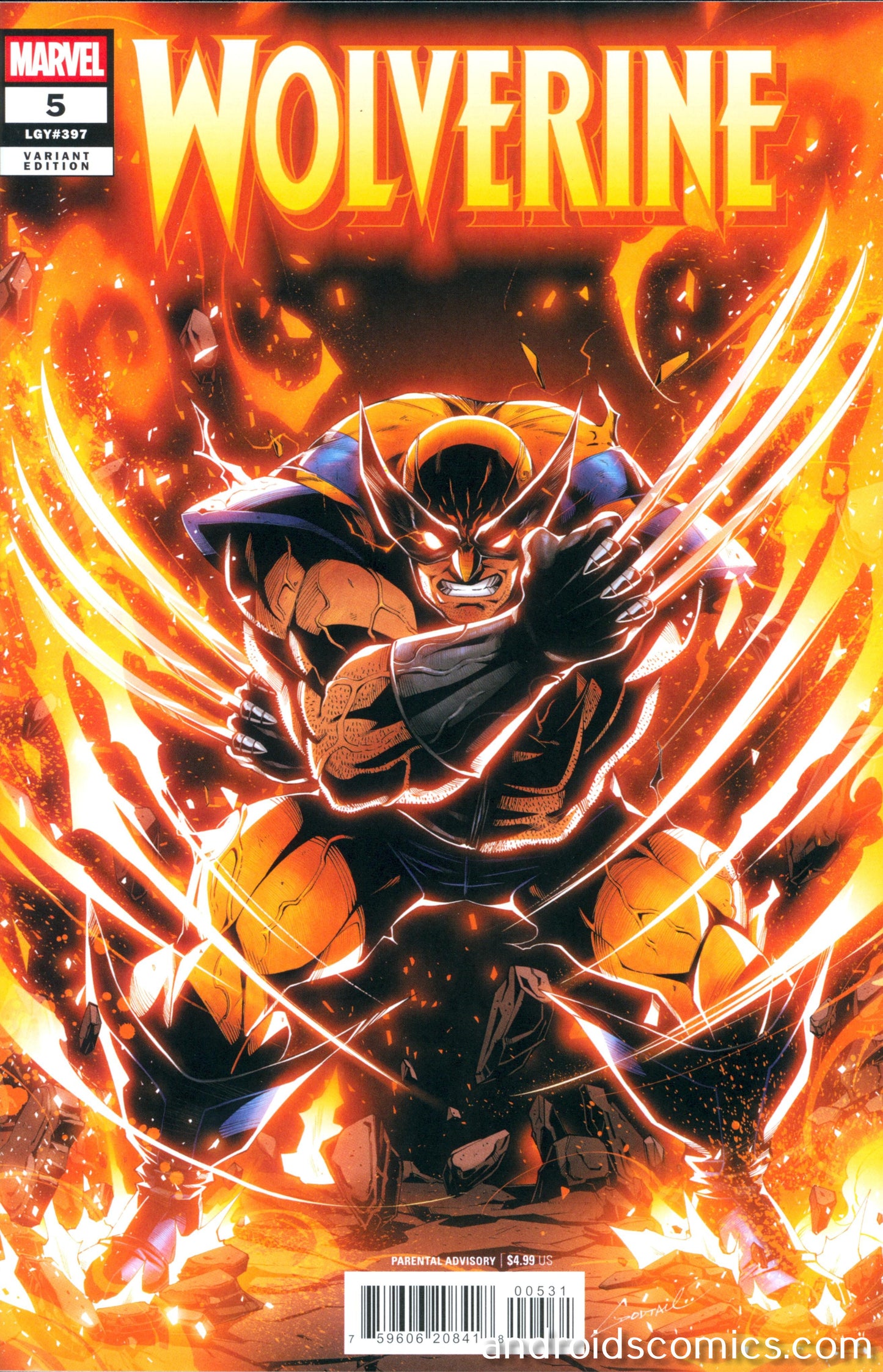 Wolverine #5 Godtail Variant