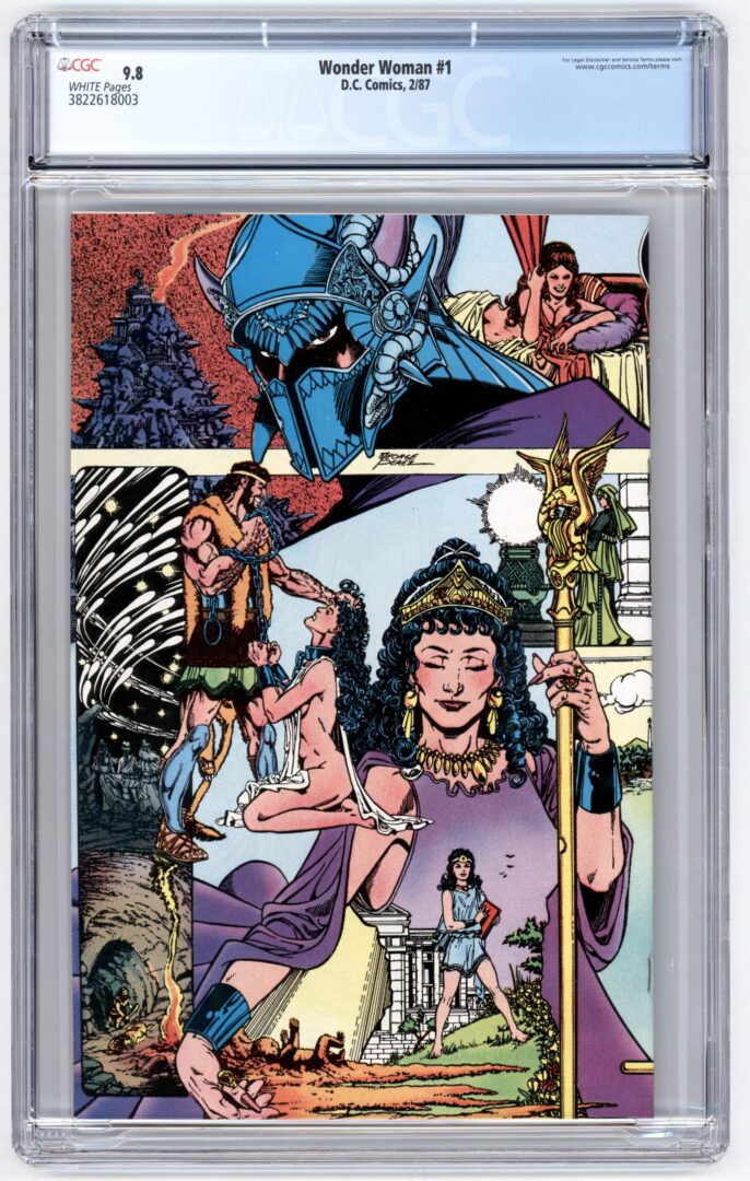 Wonder Woman #1  CGC 9.8  1st Modern appearance of Themyscira