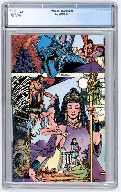 Wonder Woman #1  CGC 9.8  1st Modern appearance of Themyscira