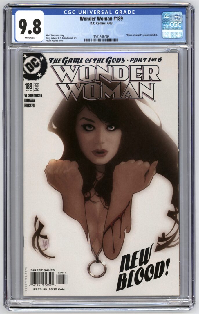 Wonder Woman #189  CGC 9.8