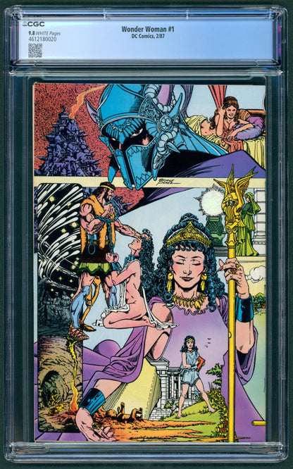 Wonder Woman #1  CGC 9.8  1st Modern App. of Themyscira