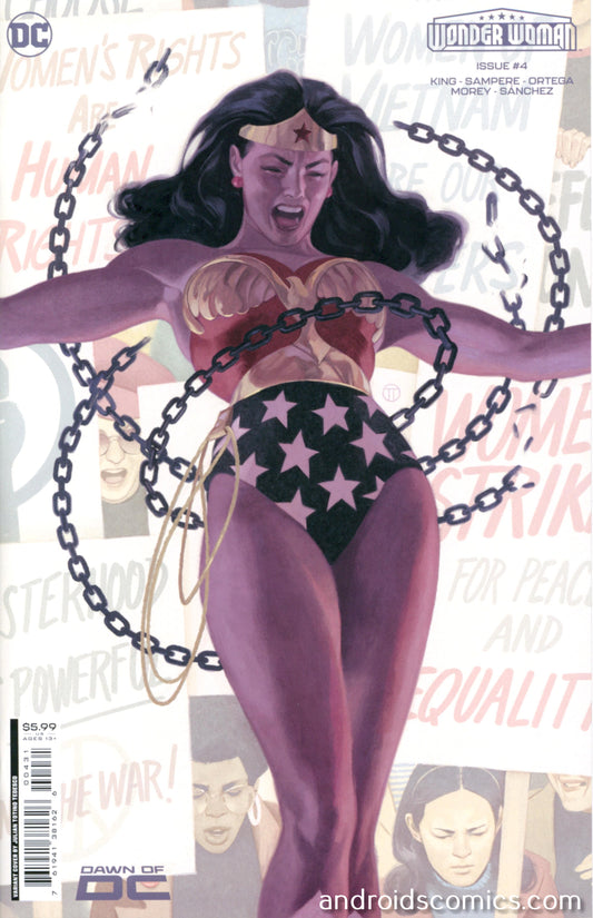 Wonder Woman #4 Cover C Julian Totino Tedesco Card Stock Variant