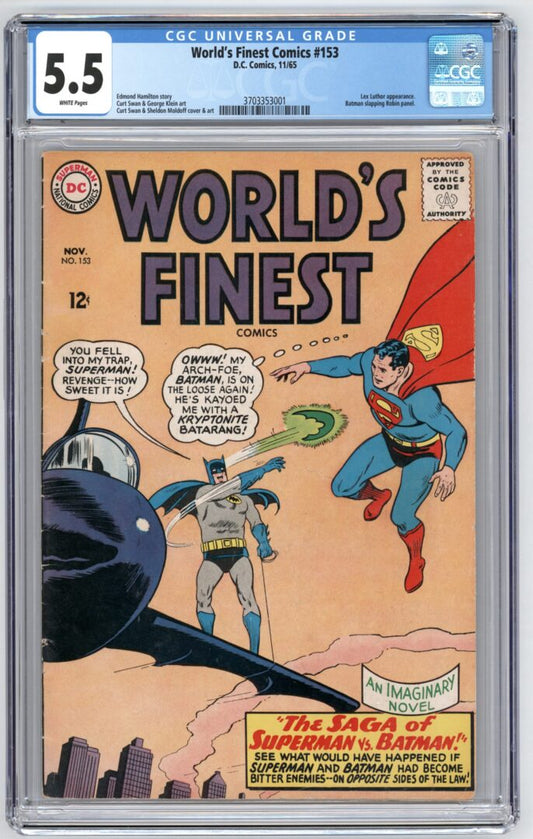 World's Finest Comics #153  CGC 5.5