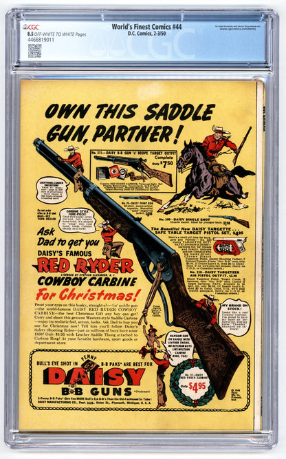 World's Finest Comics #44 CGC 8.5