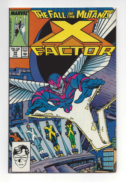 X-Factor #24  FN+  Origin and 1st appearance of Archangel