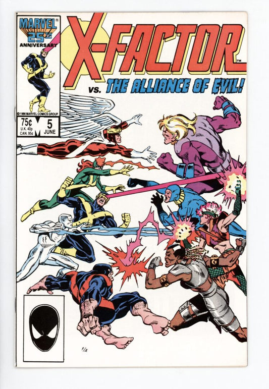 X-Factor #5  FN  1st brief appearance of Apocalypse