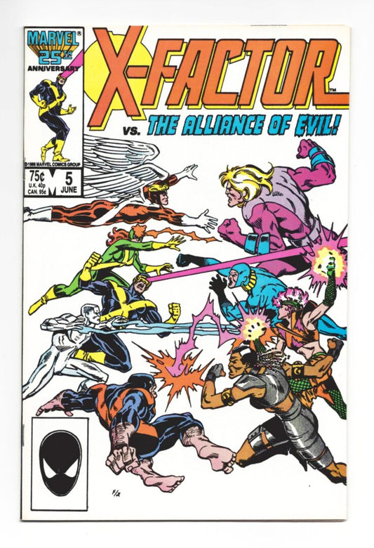 X-Factor #5  FN+  The 1st brief appearance of Apocalypse