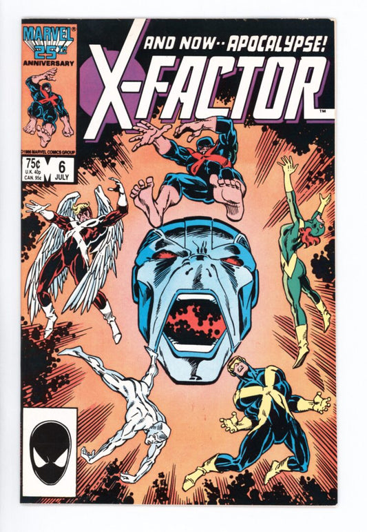 X-Factor #6  FN  1st full App. of Apocalypse