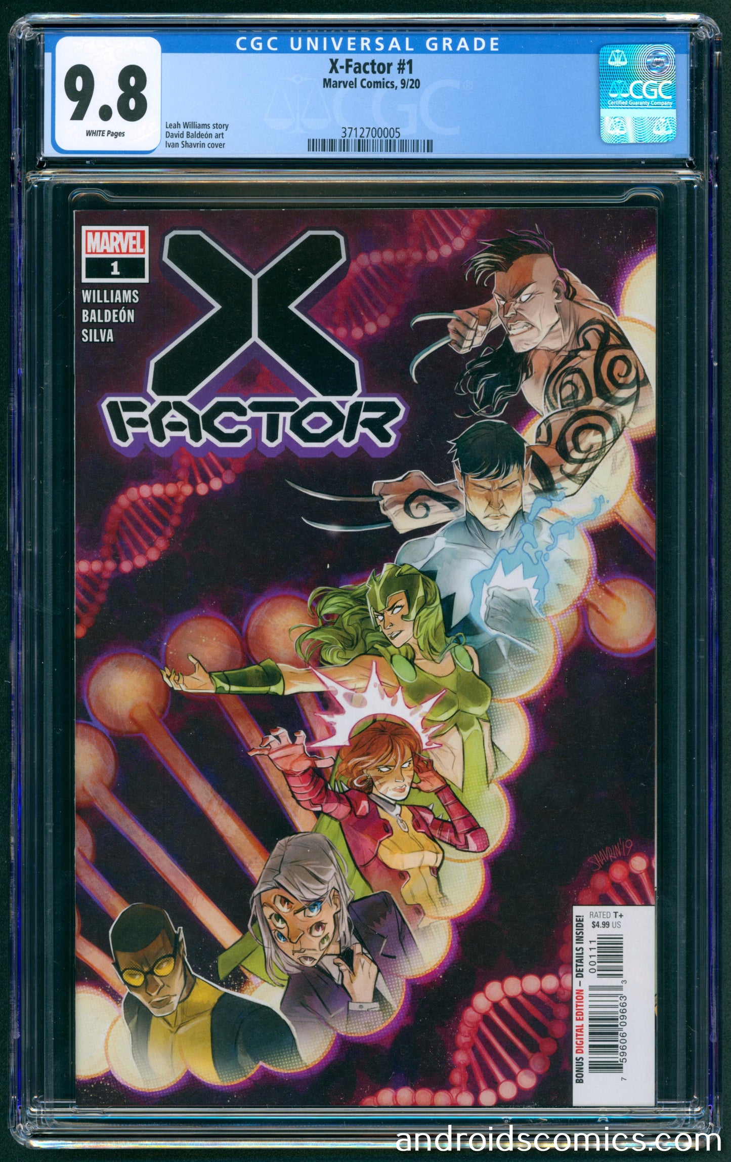 X-Factor #1 Cover A  CGC 9.8