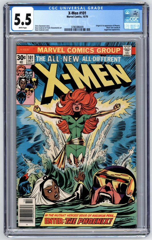 X-Men #101  CGC 5.5  1st appearance of Phoenix