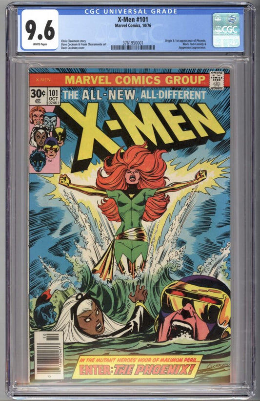 X-Men #101  CGC 9.6  Origin & 1st appearance of Phoenix
