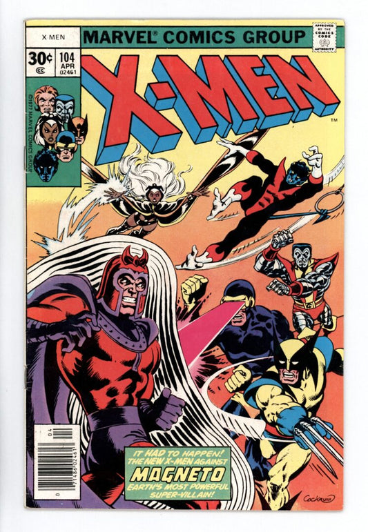 X-Men #104  FN  1st appearance of the Starjammers