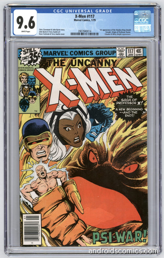 X-Men #117  CGC 9.6  1st App. of Shadow King