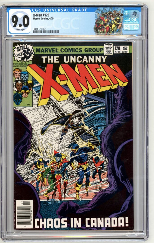 X-Men #120  CGC 9.0  1st App. of Alpha Flight in cameo