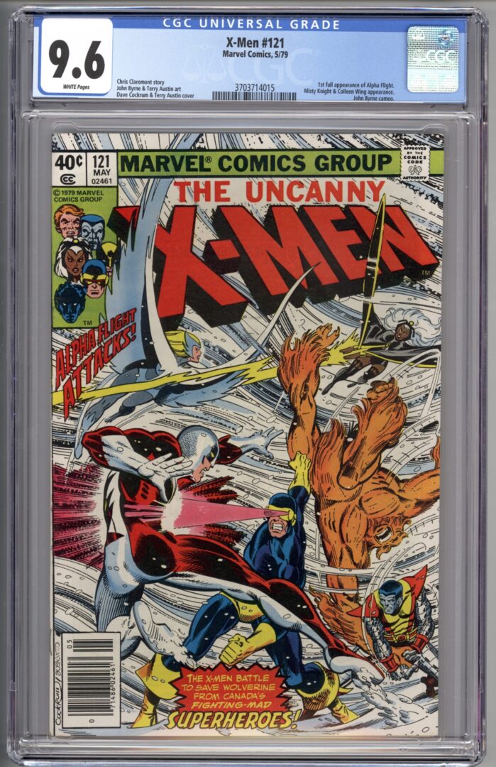 Uncanny X-Men #121  CGC 9.6  1st full appearance of Alpha Flight