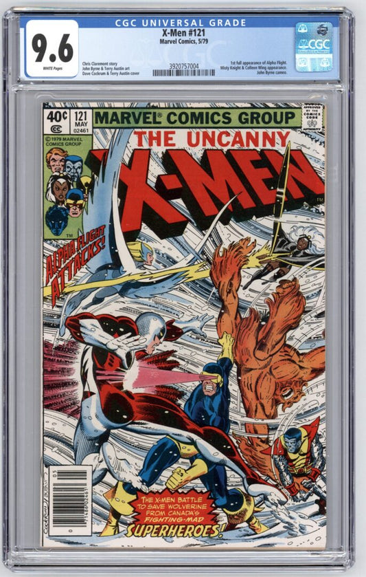 X-Men #121  CGC 9.6  1st full appearance of Alpha Flight
