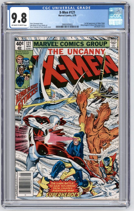 X-Men #121  CGC 9.8 1st full appearance of Alpha Flight
