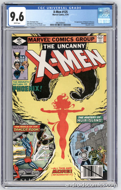 Uncanny X-Men #125  CGC 9.6  1st App. of Mutant X