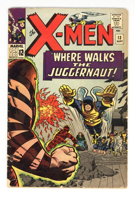 X-Men #13  GD  2nd appearance of Juggernaut
