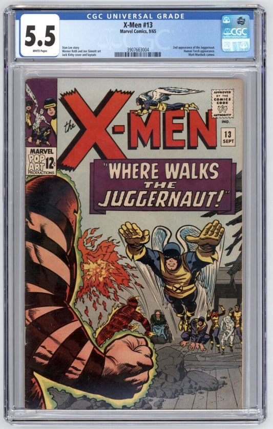 X-Men #13  CGC 5.5  2nd appearance of Juggernaut