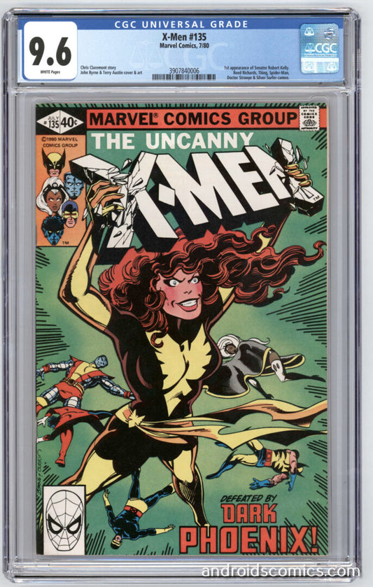 X-Men #135  CGC 9.6  1st App. of Senator Robert Kelly