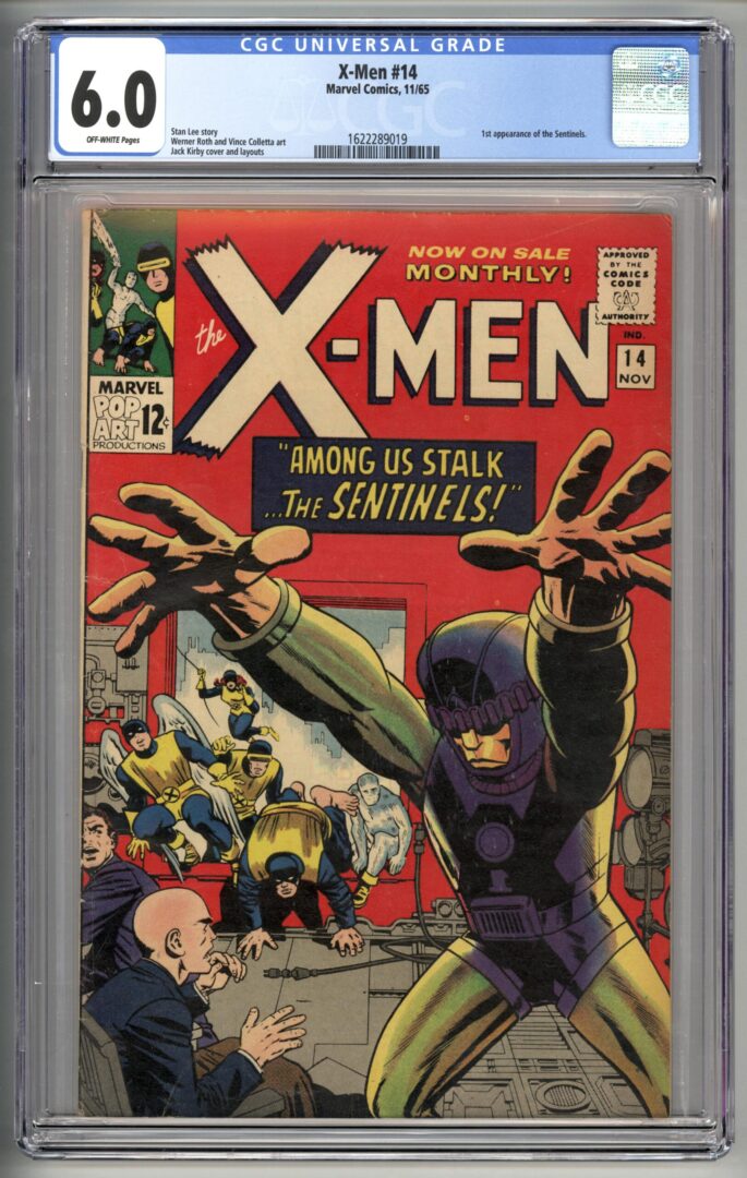 X-Men #14  CC 6.0  1st appearance of the Sentinels