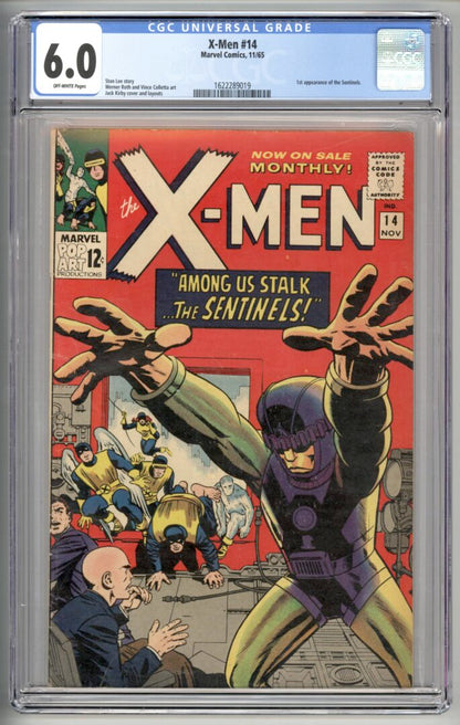 X-Men #14  CC 6.0  1st appearance of the Sentinels