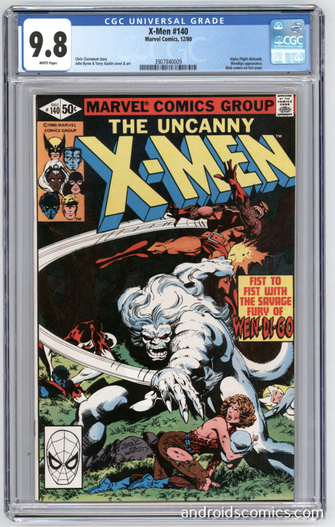 X-Men #140  CGC 9.8