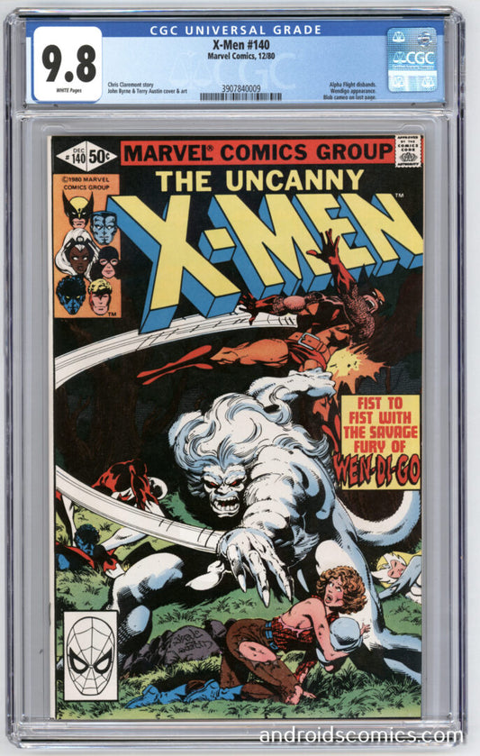 X-Men #140  CGC 9.8