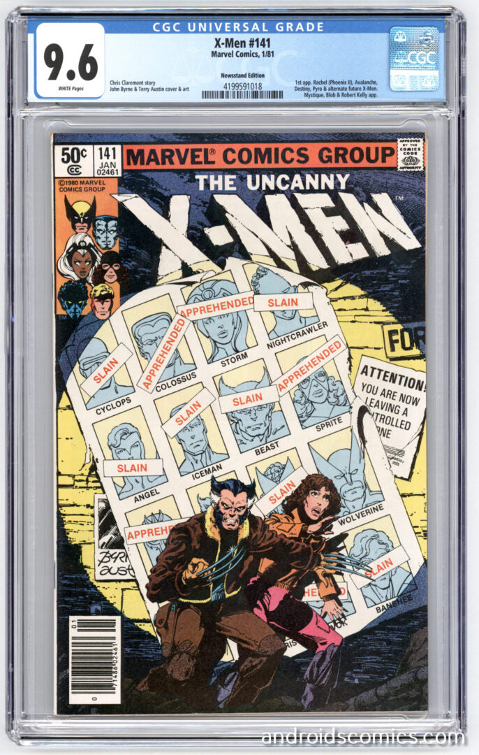 Uncanny X-Men #141  CGC 9.6  Newsstand Edition