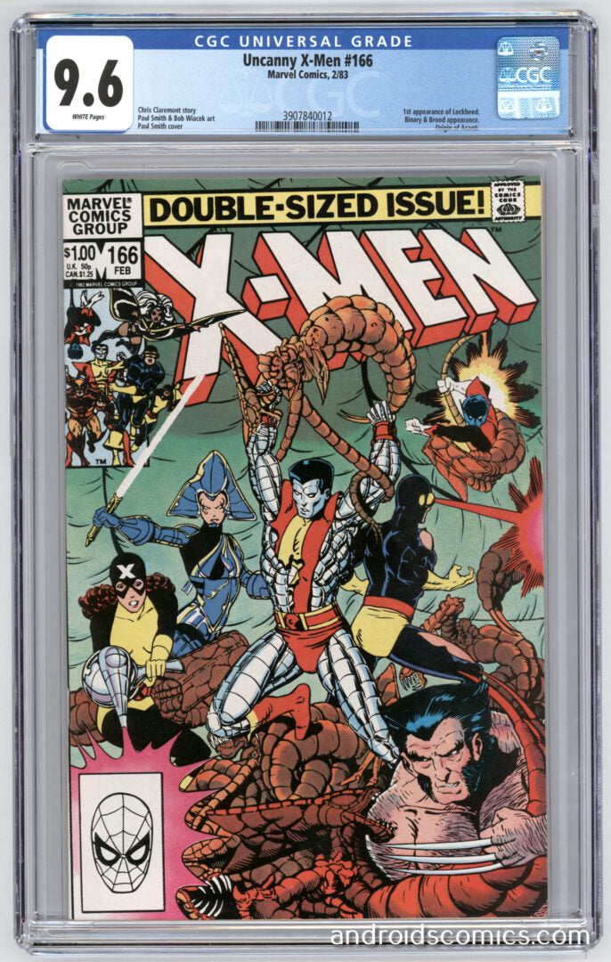 Uncanny X-Men #166  CGC 9.6  1st App. of Lockheed