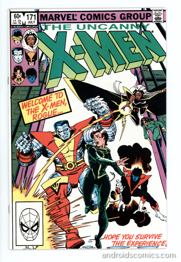 Uncanny X-Men #171  VF  Rogue joins the X-Men