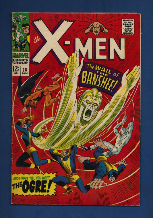 X-Men #28  VG+  1st appearance of the Banshee