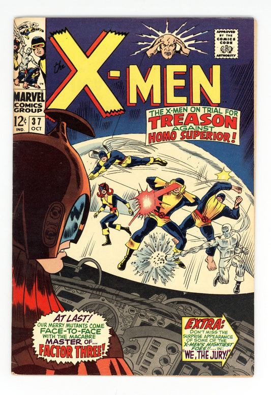 X-Men #37  FN  1st appearance of the Mutant-Master