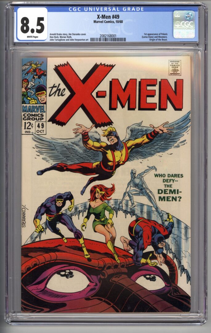 X-Men #49  CGC 8.5  1st appearance of Polaris