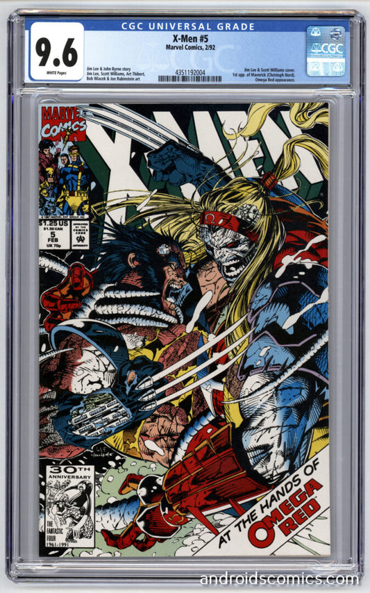 X-Men #5 CGC 9.6 1st App. of Maverick