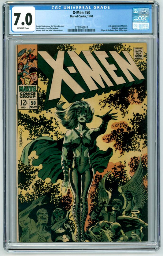 X-Men #50  CGC 7.0
